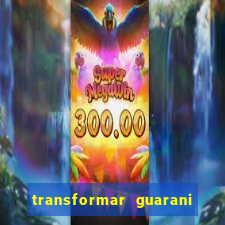 transformar guarani em real